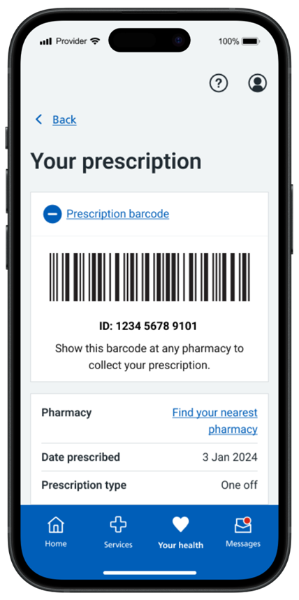 View prescriptions in the NHS App - Flixton Road Medical Centre