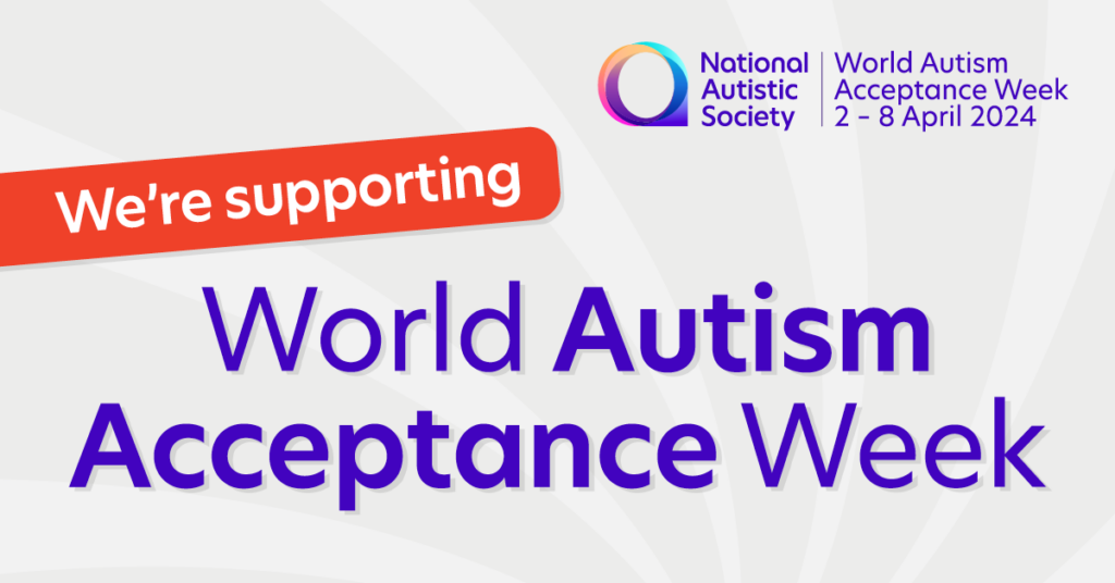 World Autism Acceptance Week 2 - 8 April 2024